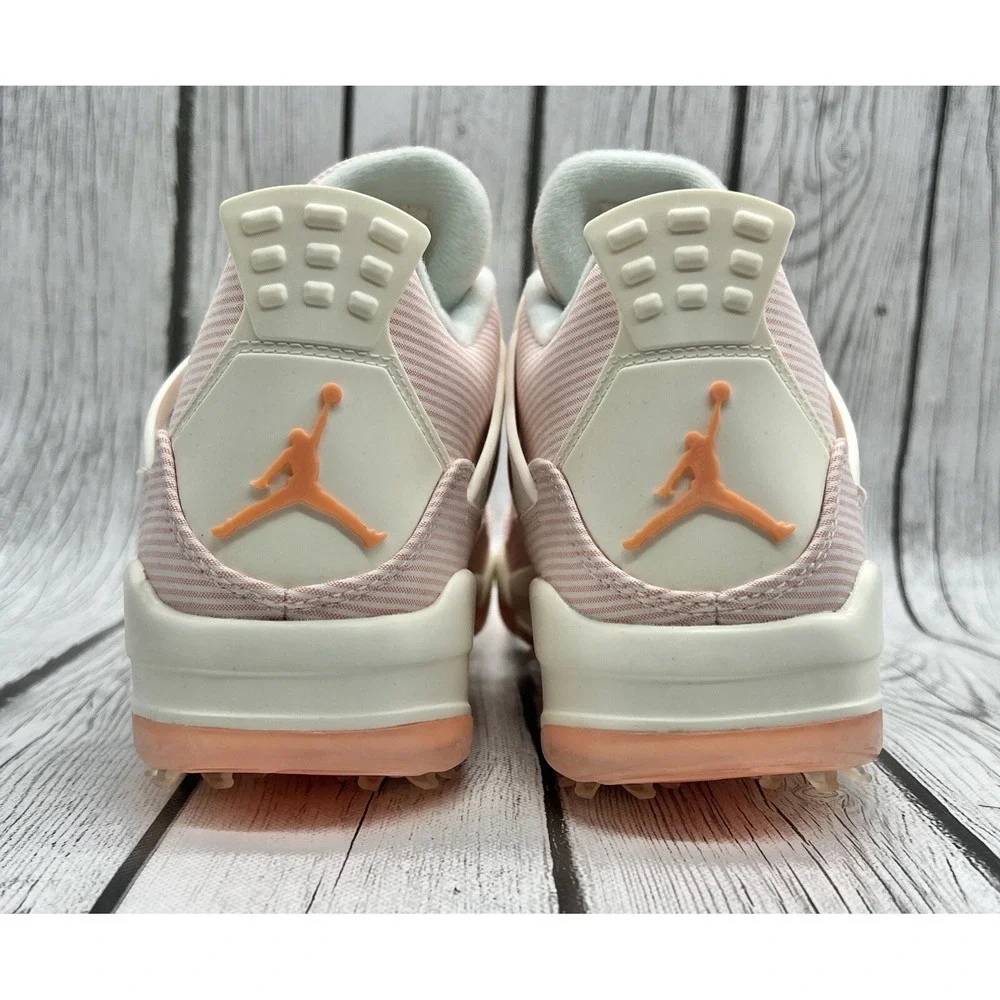 Nike Air Jordan Retro 4 Golf NRG‎ Seersucker Size 8 CZ2439‑101